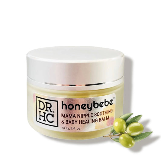 DR.HC Honeybebe’ Mama Nipple Soothing & Baby Healing Balm (100% Organic, Natural & Vegan) (40g, 1.4 oz.)-0
