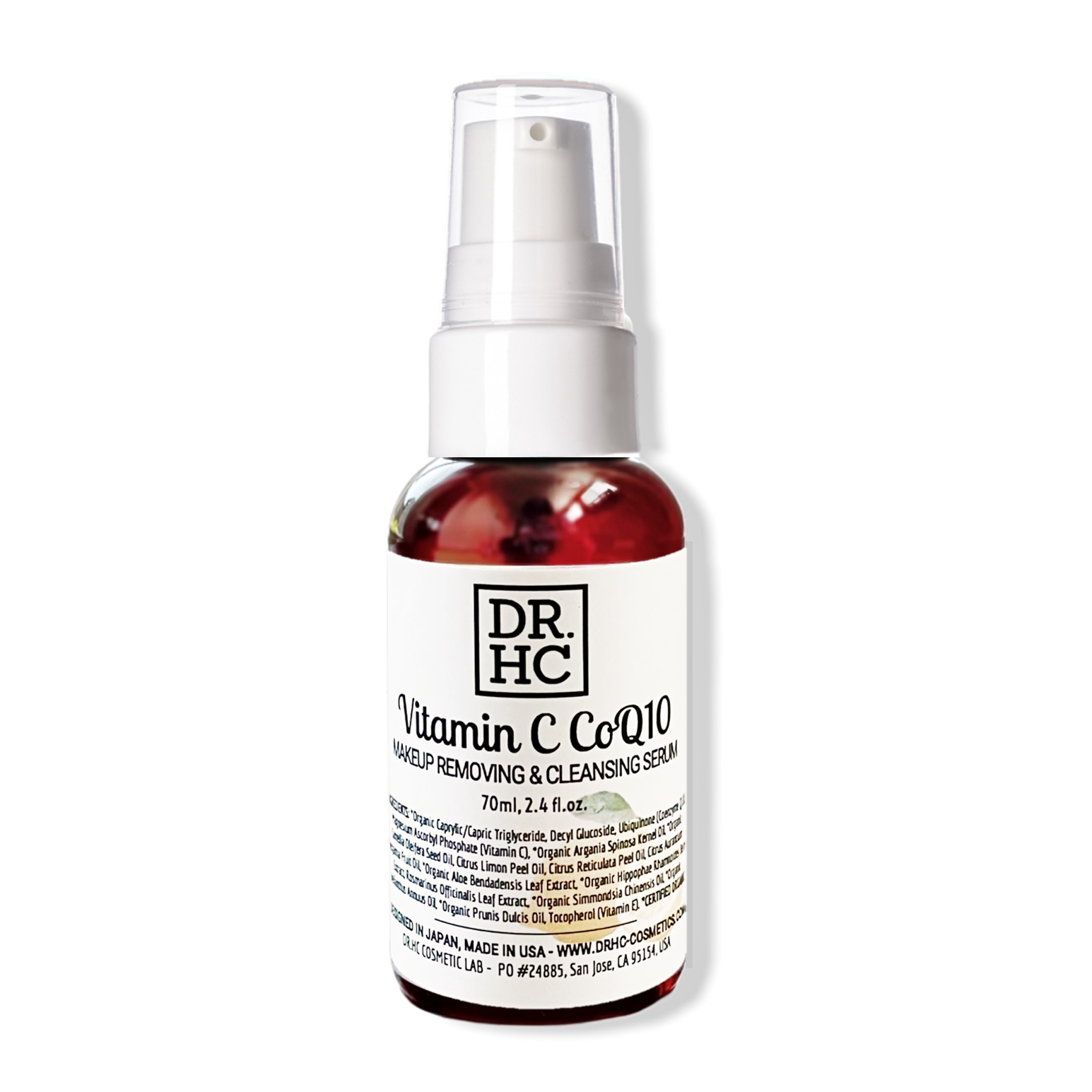 DR.HC Vitamin C CoQ10 Makeup Removing & Cleansing Serum (70ml, 2.4 fl.oz.) (Firming, Skin toning, Anti-aging, Anti-inflammatory...)-2