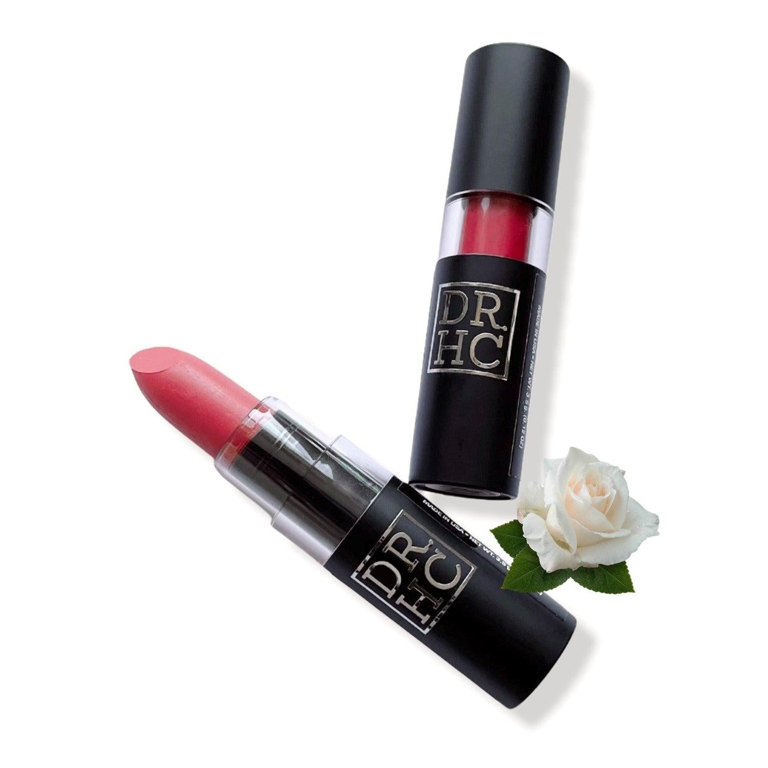 DR.HC 100% Natural/Organic & Vegan Matte Lipstick (8 Shades) (4.25g, 0.15oz.)-2