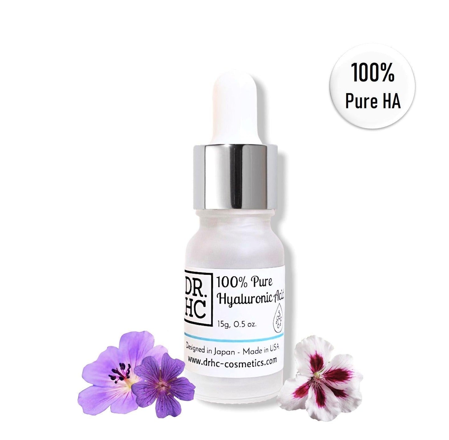 DR.HC 100% Pure Hyaluronic Acid (with 10% Hyaluronic Acid content) (15g, 0.5oz.) (Hydrating, Skin firming, Skin toning, Anti-acne...)-2