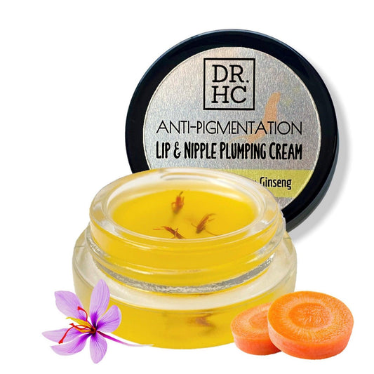DR.HC Anti-Pigmentation Lip & Nipple Plumping Cream (All Types) (10g, 0.35 oz.) (Anti-pigmentation, Plumping, Healing, Hydrating...)-0