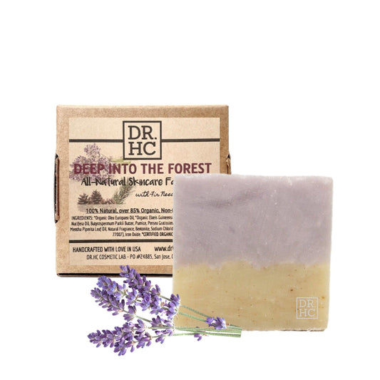 DR.HC All-Natural Skincare Face Soap - Deep Into The Forest (110g, 3.8oz.) (Skin recovery, Anti-scar, Anti-acne, Anti-aging...)-1