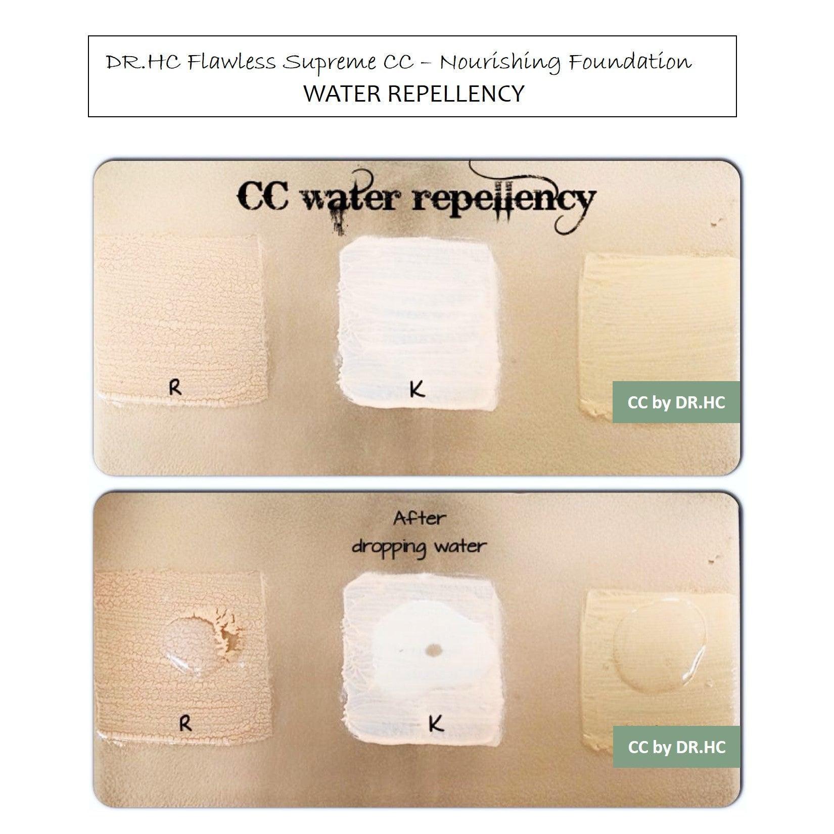 DR.HC Flawless Supreme CC 6 in 1 Nourishing Cream Foundation (5 Shades) (30g, 1oz.) (Natural UV Care, Skin brightening, Anti-acne, Anti-aging...)-8