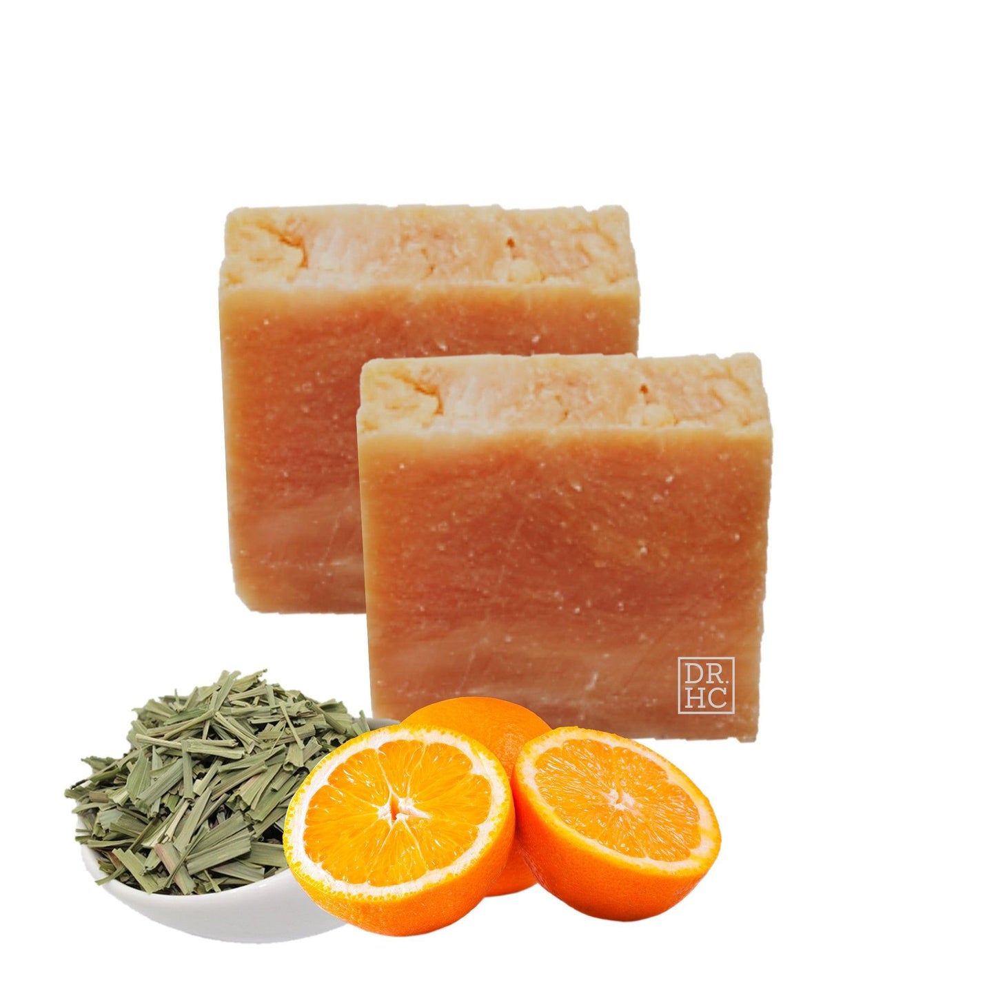 DR.HC All-Natural Skincare Face Soap - Goat Milk Orange (110g, 3.8oz.) (Skin brightening, Anti-aging, Anti-acne, Skin recovery...)-2