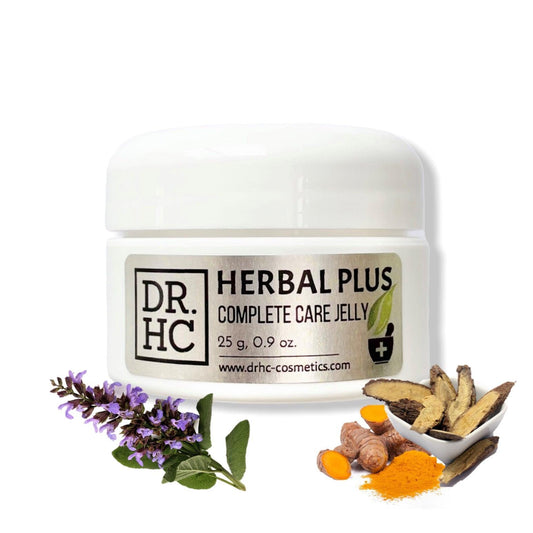 DR.HC Herbal Plus Complete Care Jelly (25~40g, 0.9~1.4oz) (Anti-acne, Anti-scar, Anti-blemish, Anti-inflammatory, Anti-aging, Skin plumping...)-1