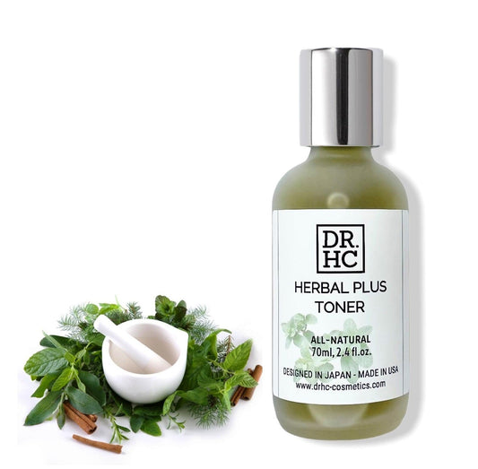 DR.HC Herbal Plus Toner (70~120ml, 2.4~4.0fl.oz.) (Pore shrinking, Anti-acne, Exfoliating, Skin toning...)-1