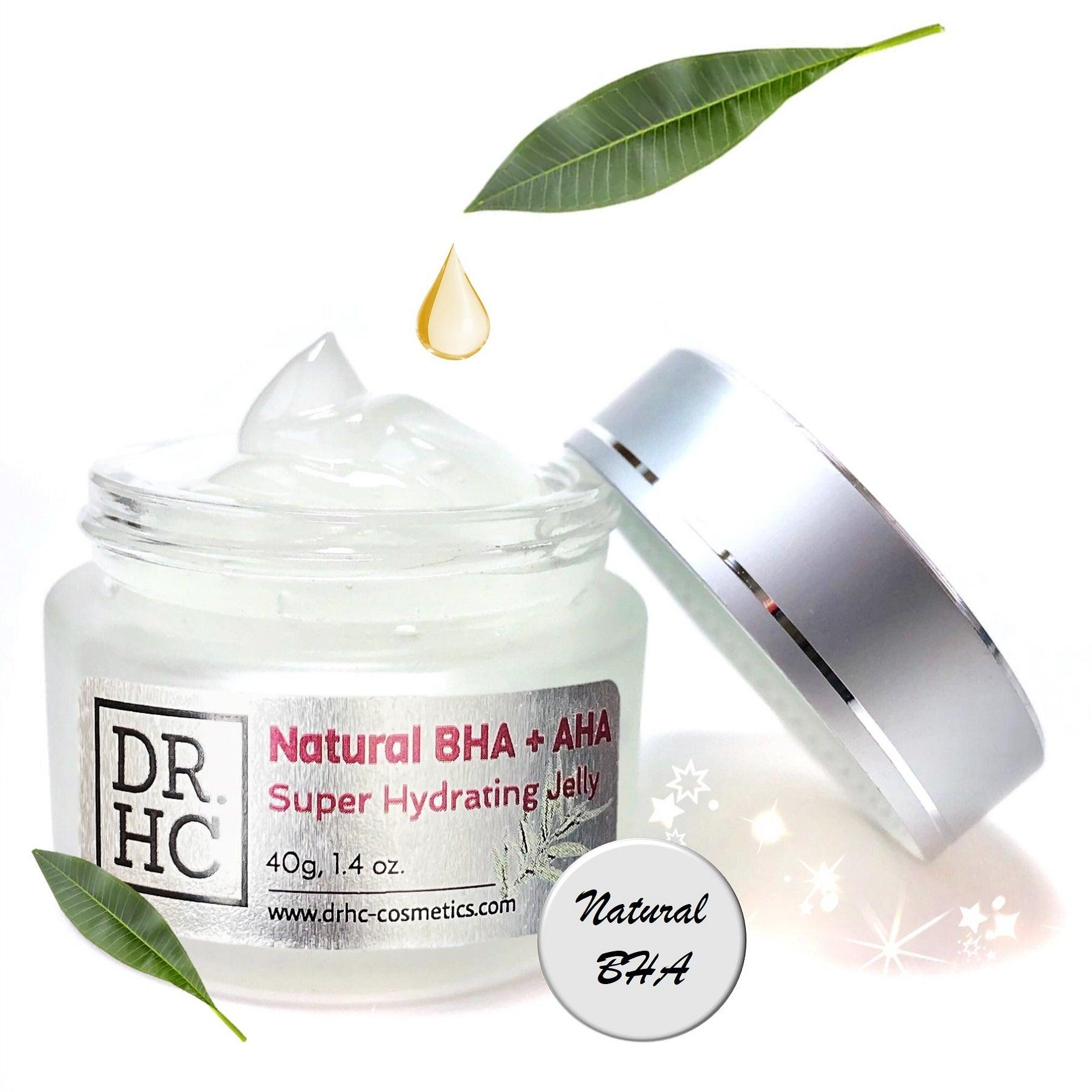 DR.HC Natural BHA + AHA Super Hydrating Jelly (25~40g, 0.9~1.4oz) (Skin brightening, Anti-acne, Anti-blemish, Oil balancing, Anti-aging...)-2