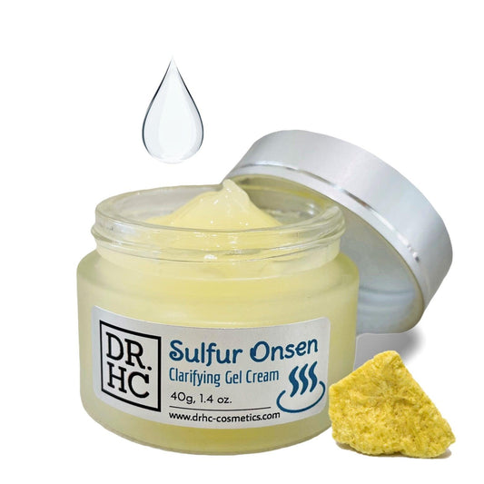 DR.HC Sulfur Onsen Clarifying Gel Cream (25~40g, 0.9~1.4oz) (Acne-acne, Anti-blemish, Oil-balancing, Gently Exfoliating...)-0