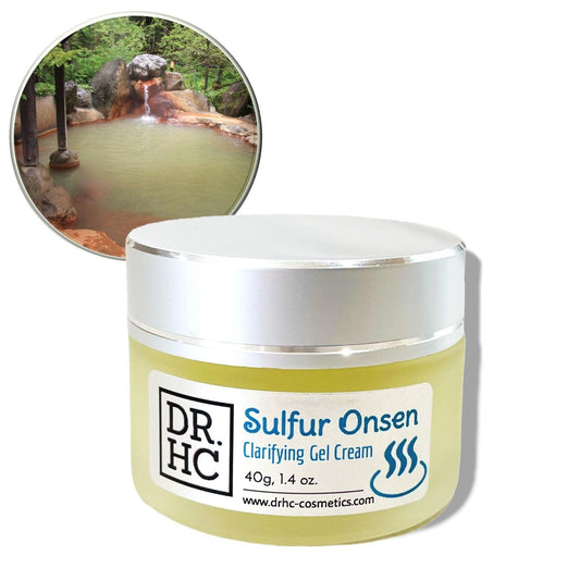 DR.HC Sulfur Onsen Clarifying Gel Cream (25~40g, 0.9~1.4oz) (Acne-acne, Anti-blemish, Oil-balancing, Gently Exfoliating...)-1