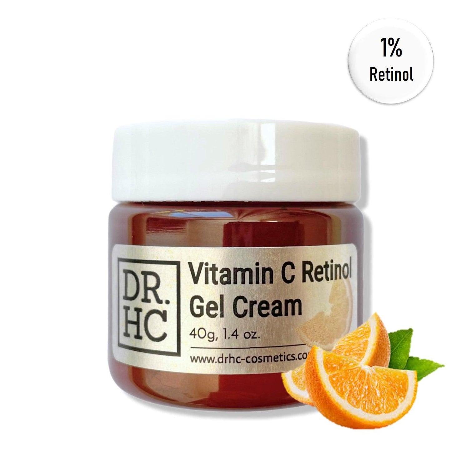 DR.HC Vitamin C Retinol Gel Cream (25~40g, 0.9~1.4oz.) (Skin brightening, Anti-aging, Anti-blemish, Anti-acne...)-1