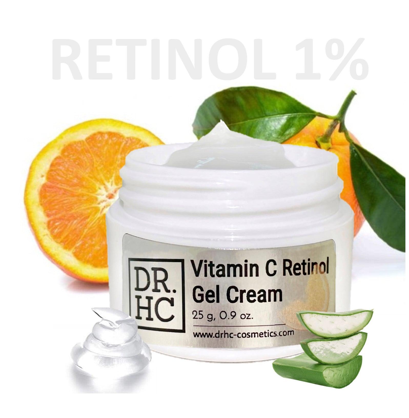 DR.HC Vitamin C Retinol Gel Cream (25~40g, 0.9~1.4oz.) (Skin brightening, Anti-aging, Anti-blemish, Anti-acne...)-5