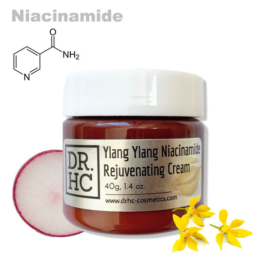 DR.HC Ylang Ylang Niacinamide Rejuvenating Cream (25~40g, 0.9~1.4oz.) (Skin recovery, Anti-scar, Firming, Anti-inflammatory...)-1