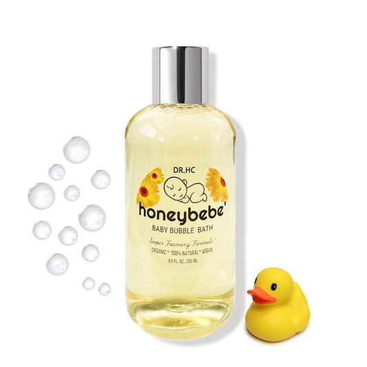 DR.HC Honeybebe' Baby Bubble Bath (Refreshing Patchouli) - For Baby & Mommy (9.5 fl.oz., 280 ml)-1