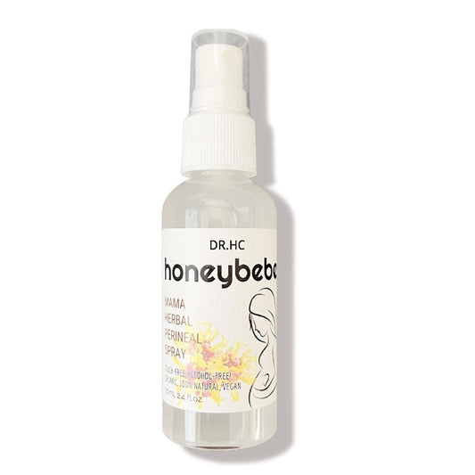 DR.HC Honeybebe' Mama Herbal Perineal Spray for Postpartum Recovery (100% Organic, Natural & Vegan) (70ml, 2.4 fl.oz.)-1