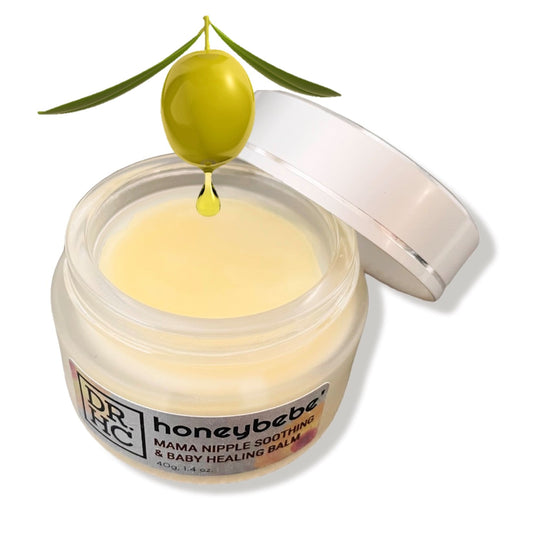 DR.HC Honeybebe’ Mama Nipple Soothing & Baby Healing Balm (100% Organic, Natural & Vegan) (40g, 1.4 oz.)-1